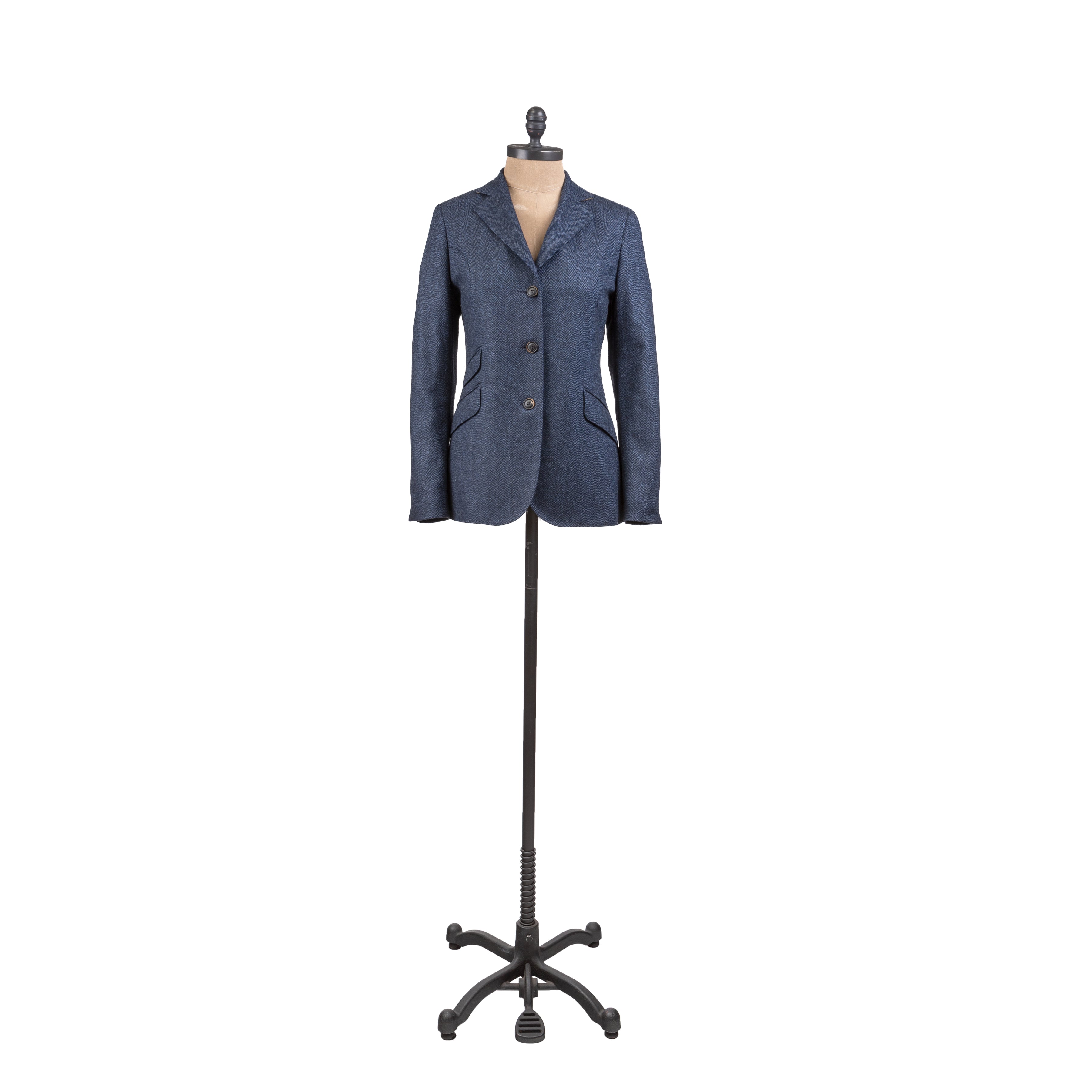 Learmonth Jacket	in Navy HB Cashmere Blend