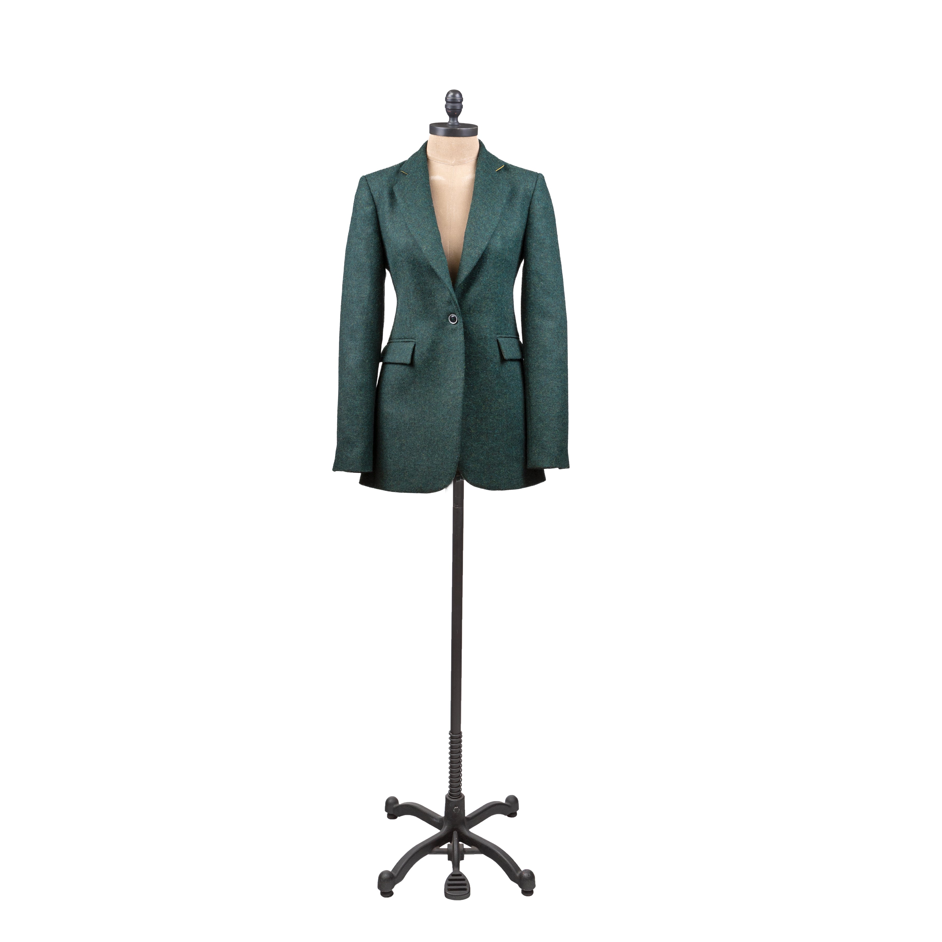 Maitland Jacket in Green Tweed