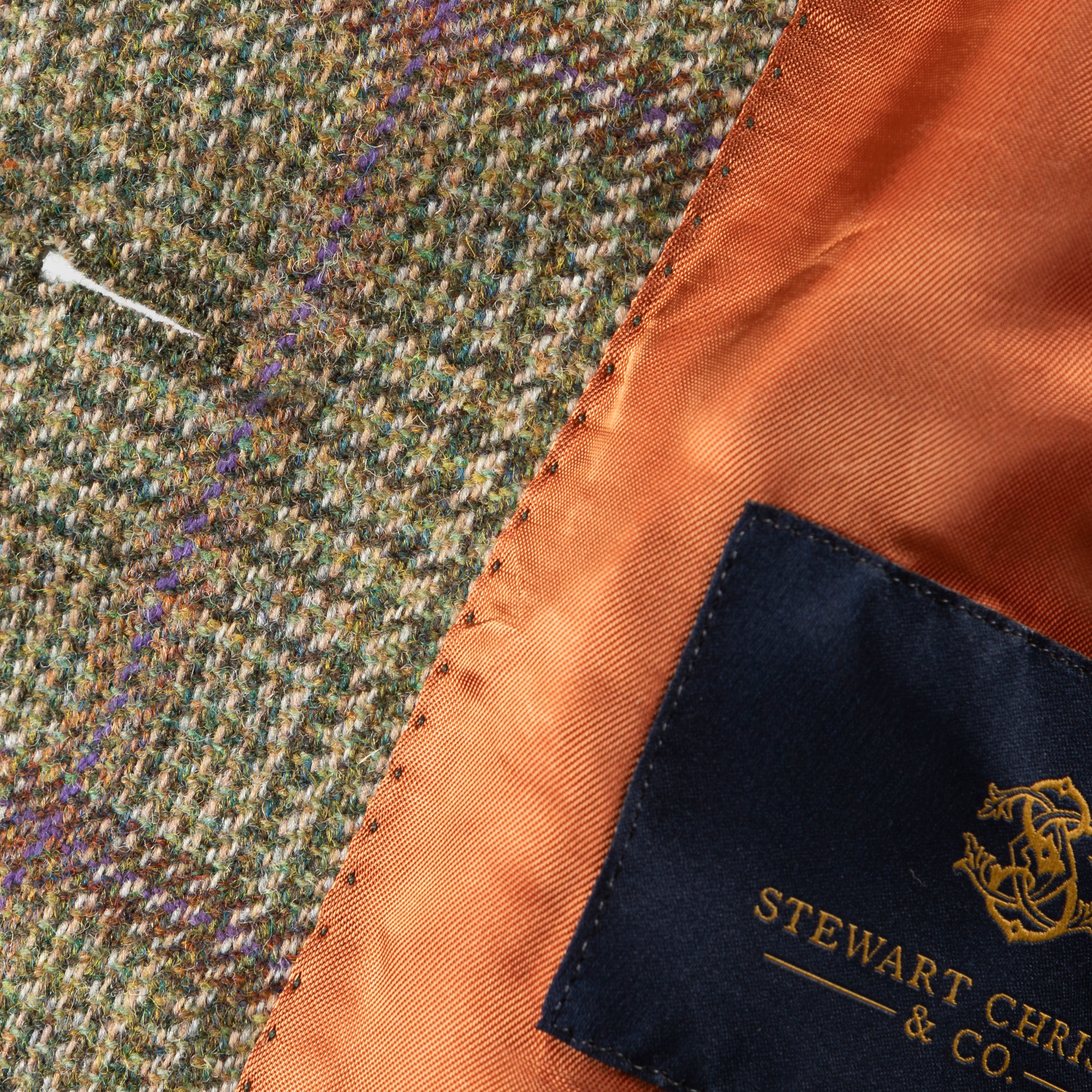 Learmonth Jacket in Lovat & Lilac PWC