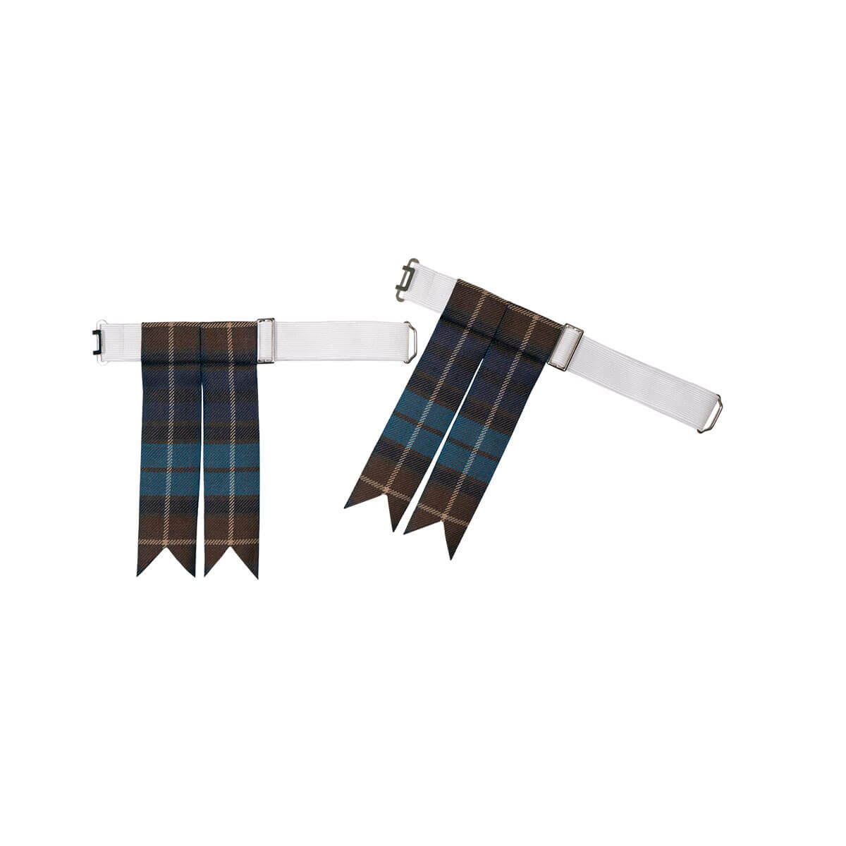Made to Order Kilt Flashes in Tartan