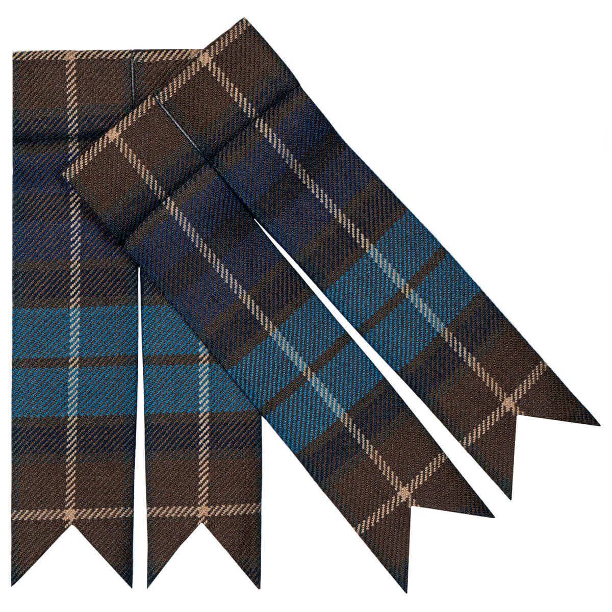 Made to Order Kilt Flashes in Tartan