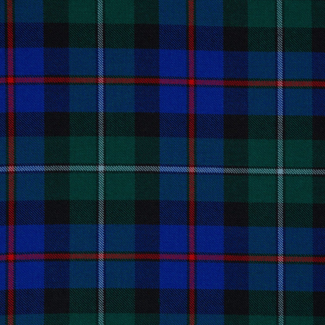 Campbell of Cawdor Modern Tartan Crest Black Garden Flag - Gold Thistle Style