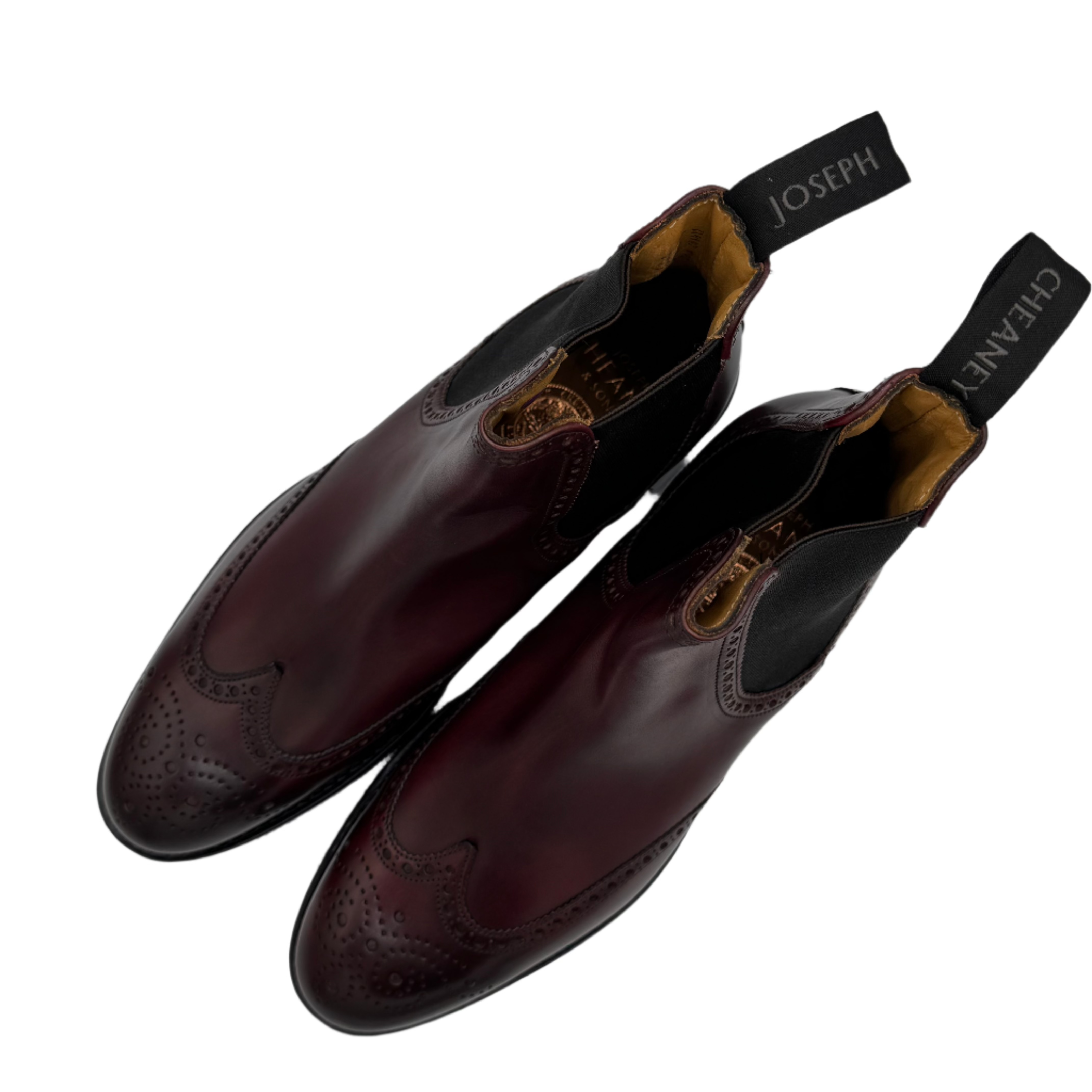 Charlotte Chelsea Boot in Burgundy