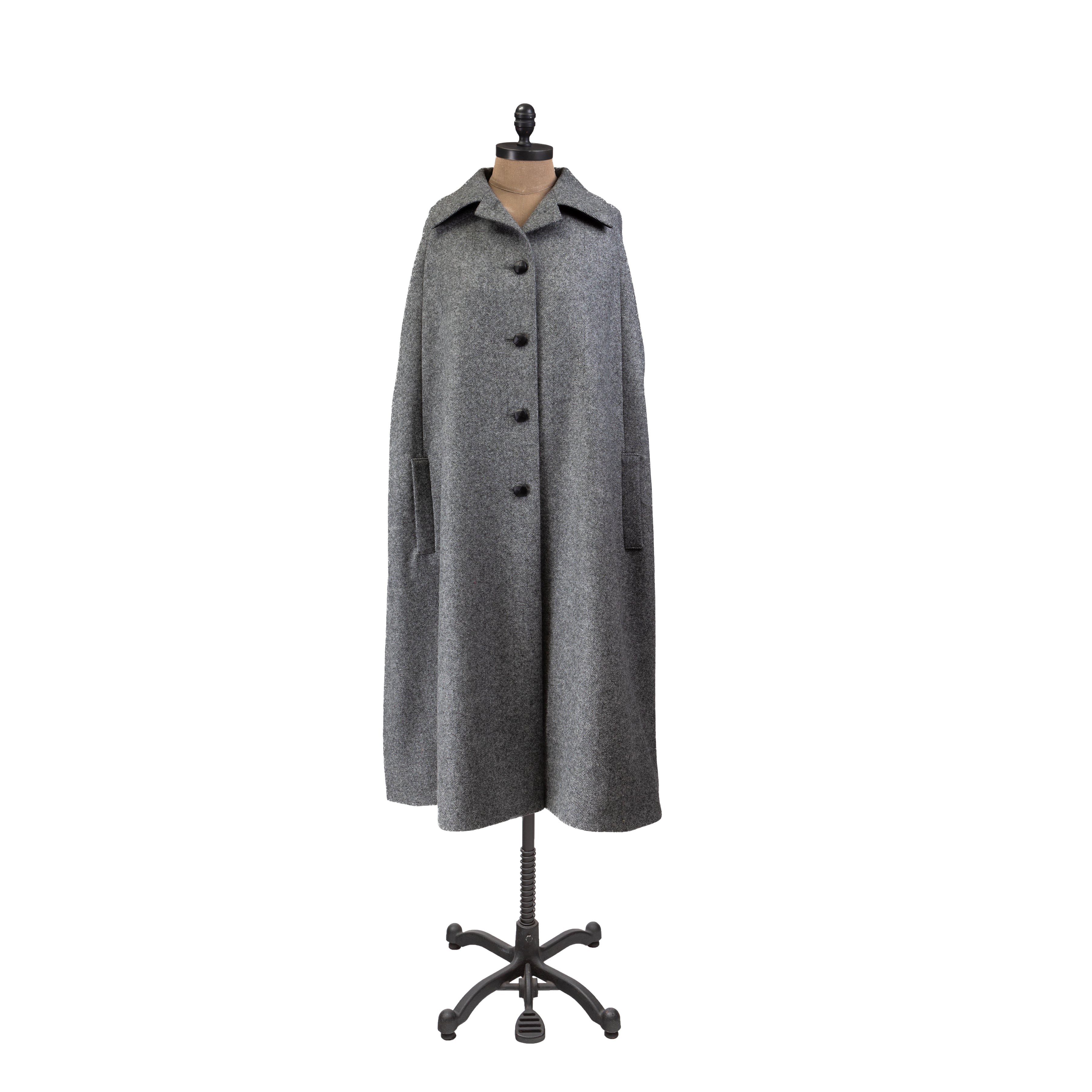 Inverleith Cape in Grey HB