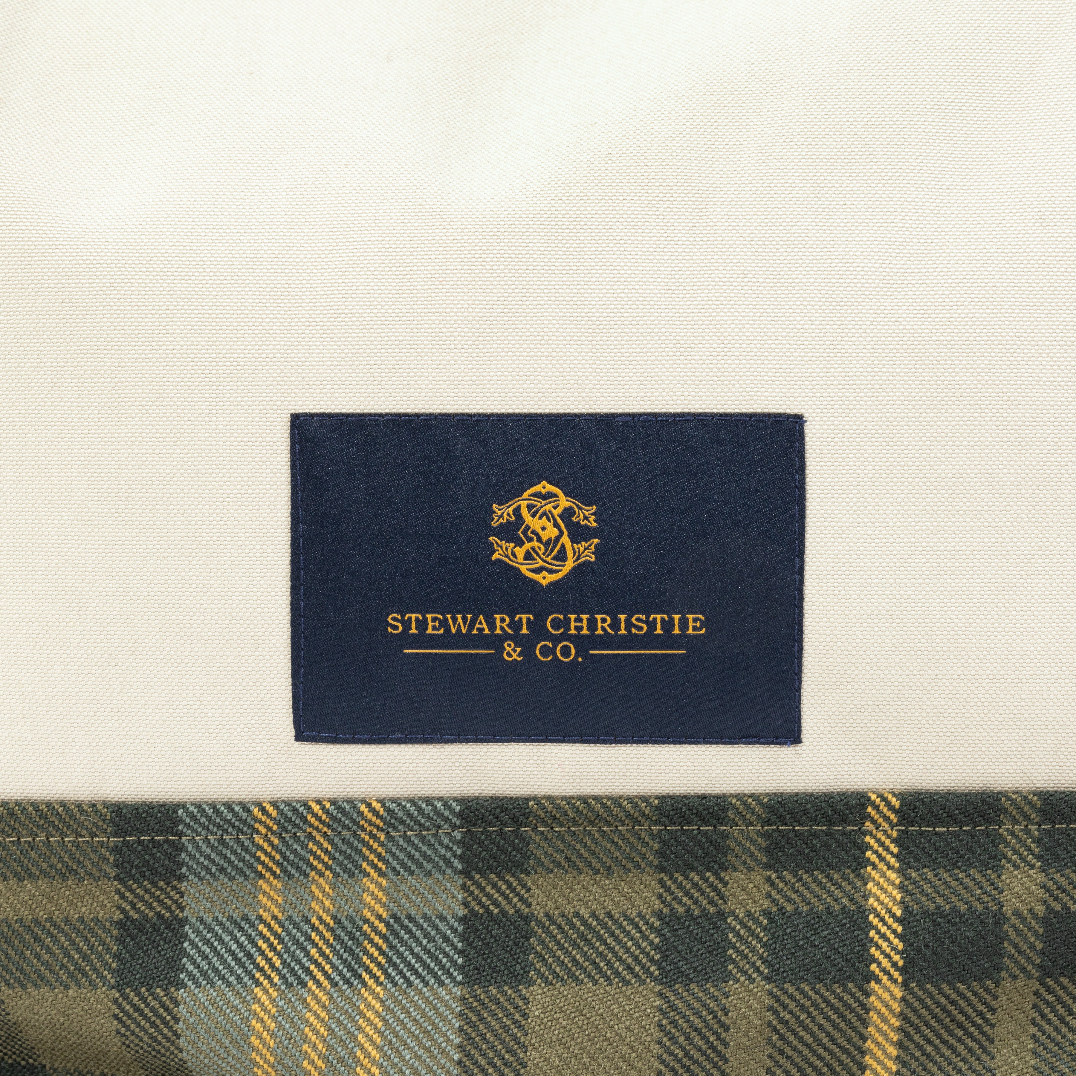 Shopper Bag in SC&Co. Tartan & Cream Canvas