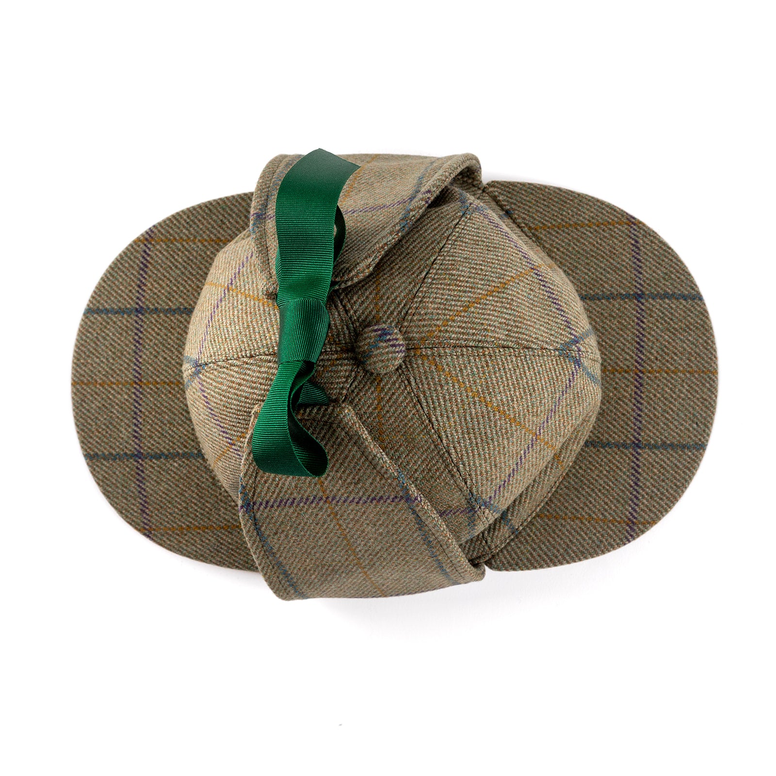 Sherlock Deerstalker Hat in Green WP