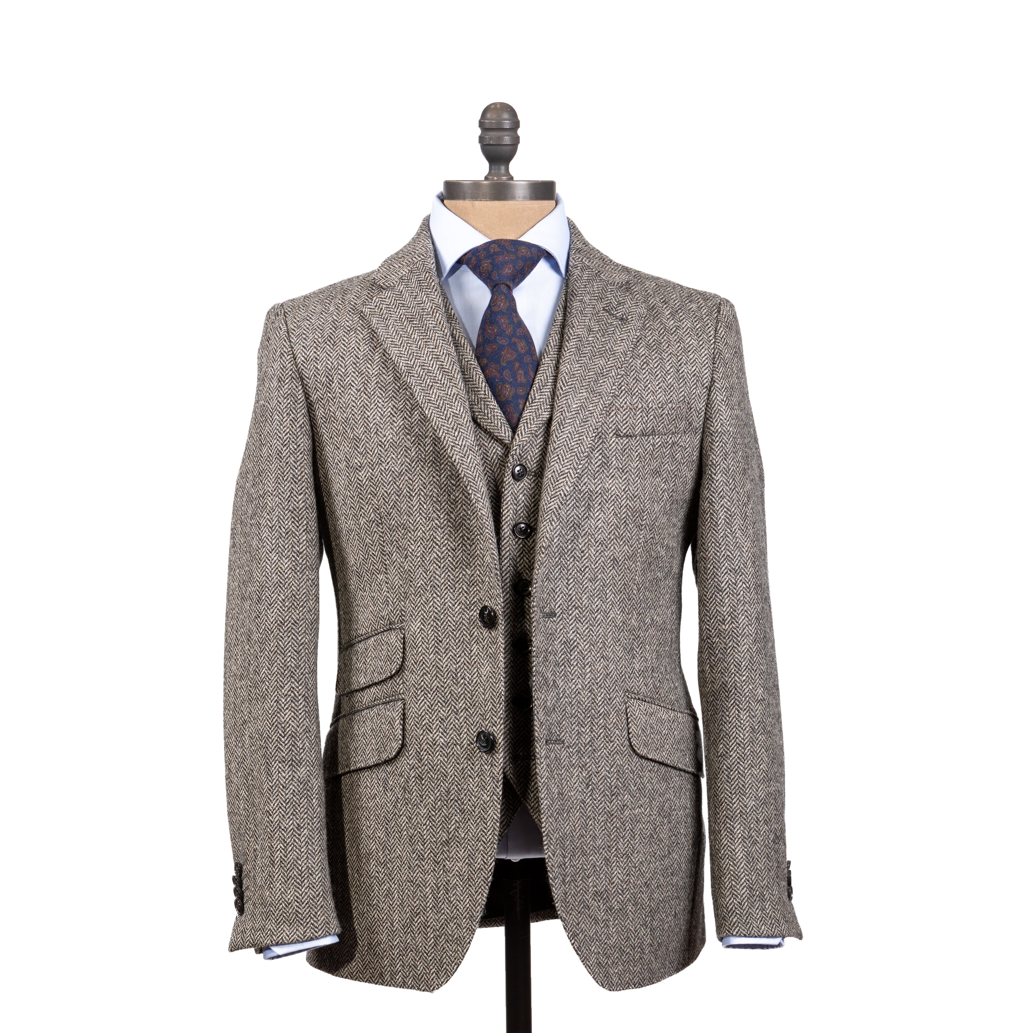 MacKellar Tweed Jacket in Grey HB