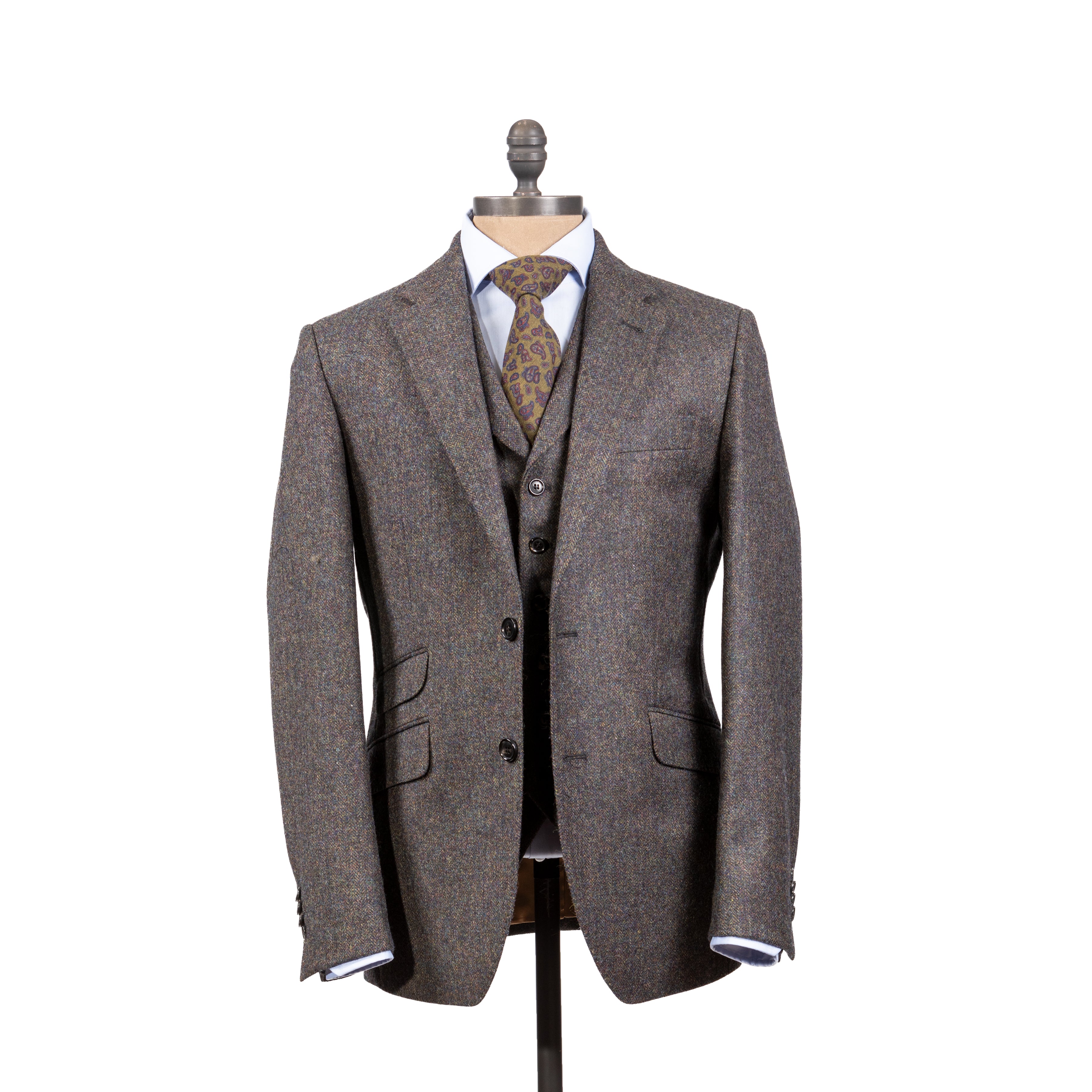 MacNabb 3pc Suit in Grey HB