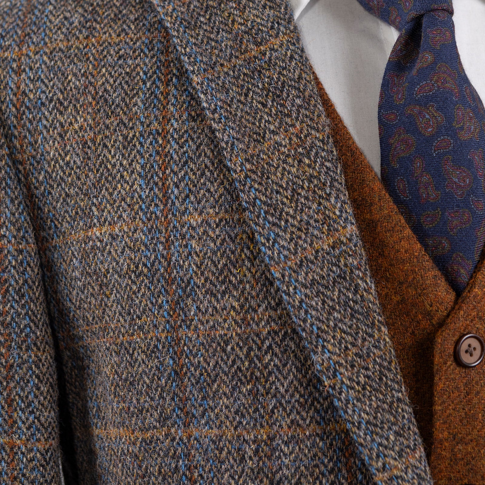 Harris Tweed Jacket in Grey WP