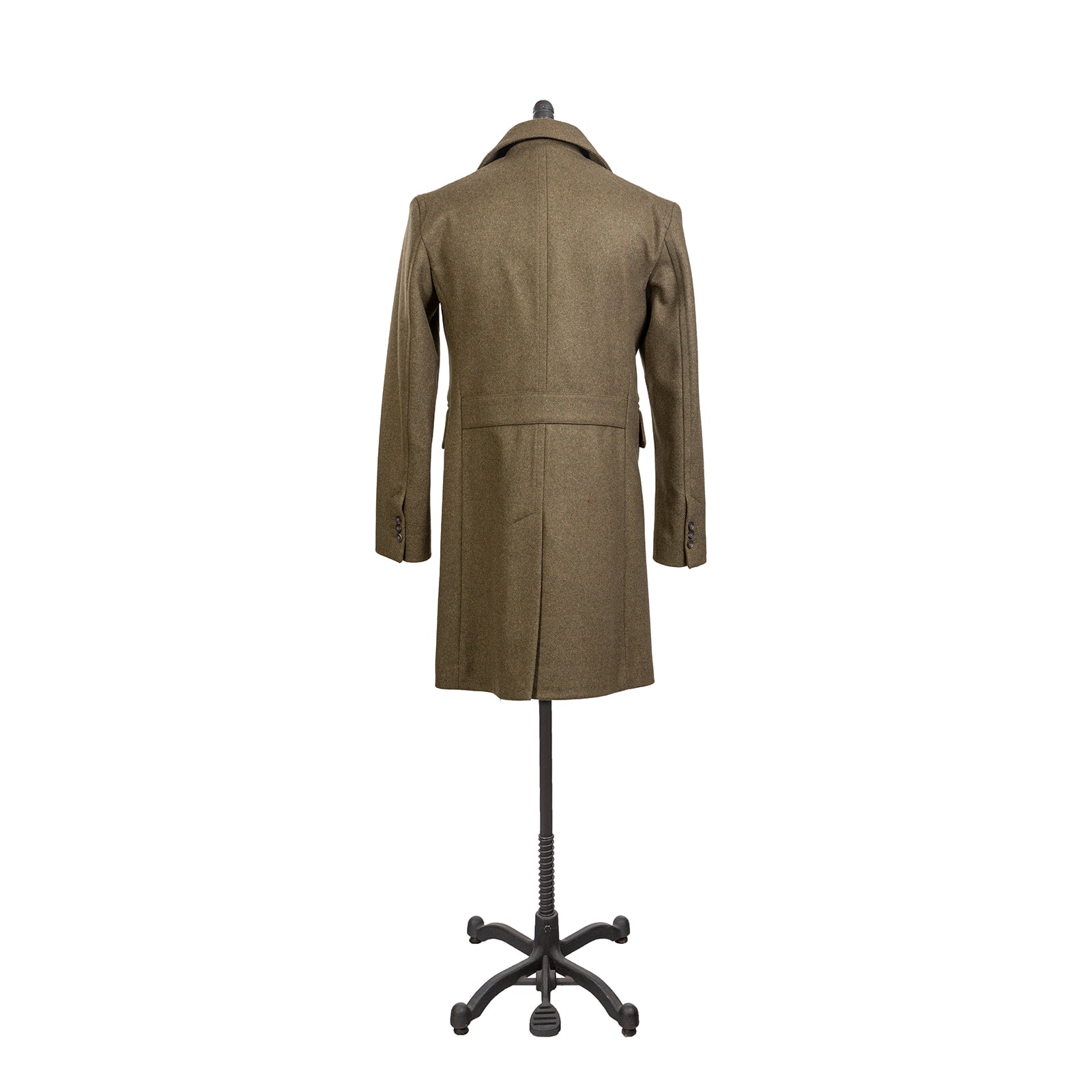 Churchill Coat in Military Green