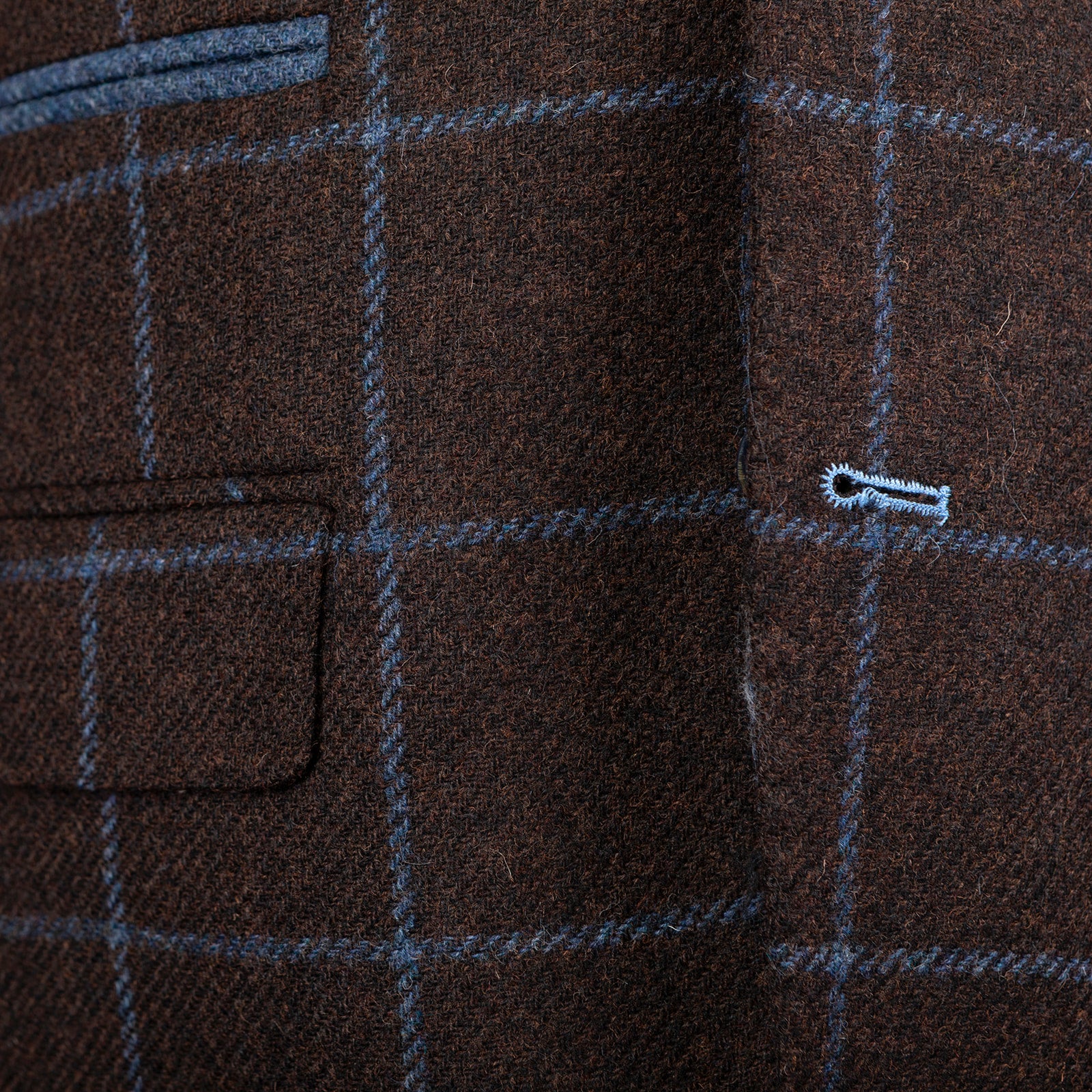 Oakham Tweed Jacket in Brown Check