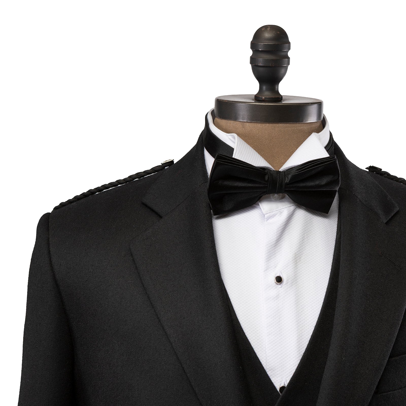 Argyll Kilt Jacket in Black