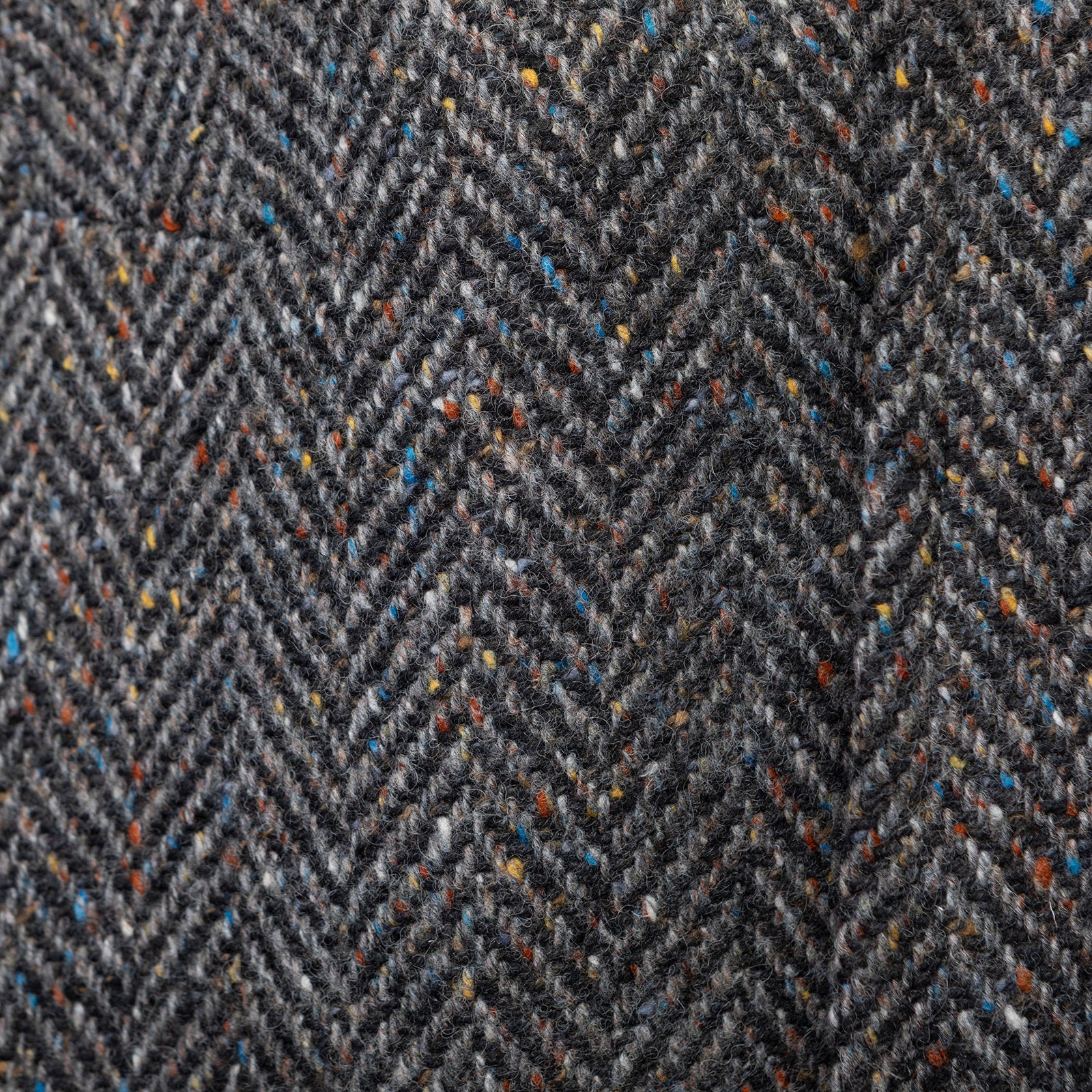 Portland Coat in Grey Donegal HB